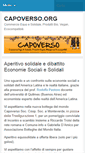 Mobile Screenshot of capoverso.org